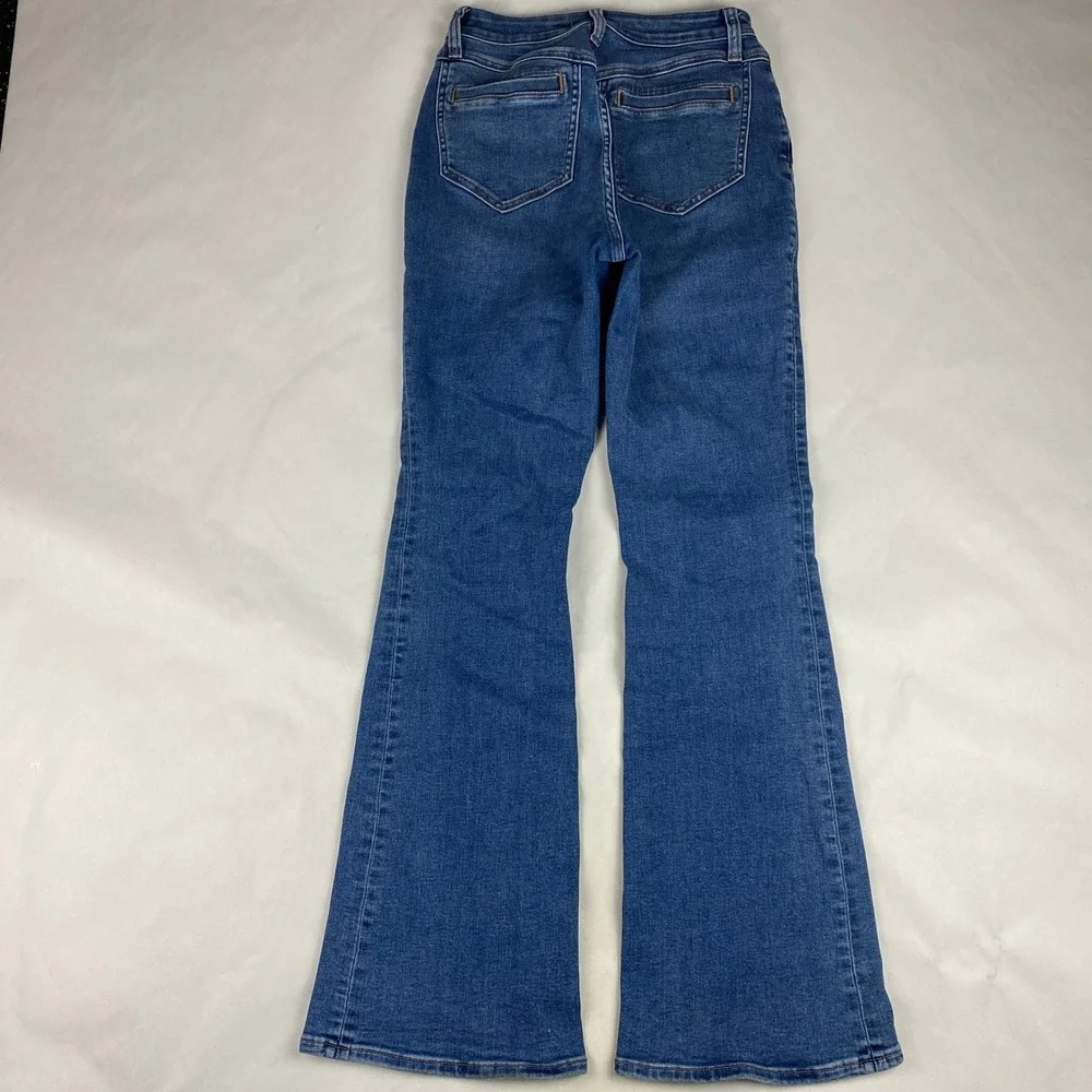 Madewell Jeans Women's Size 26 Curvy Skinny Flare Blue Denim - Picture 2 of 14
